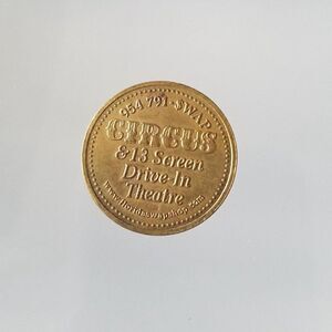 Swap Shop Circus Drive In Theatre Token Fort Lauderdale Florida